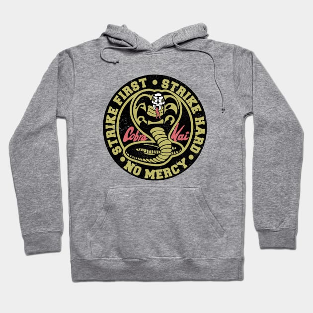 Strike First Strike Hard Hoodie by RetroFreak